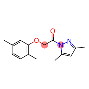 1-[(2,5-dimethylphenoxy)acetyl]-3,5-dimethyl-1H-pyrazole