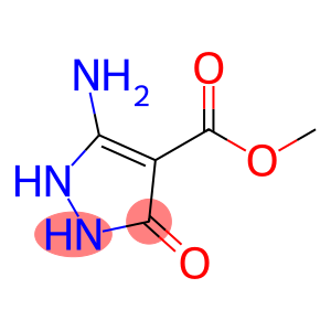 1H-Pyrazole-4-carboxylic  acid,  5-amino-2,3-dihydro-3-oxo-,  methyl  ester