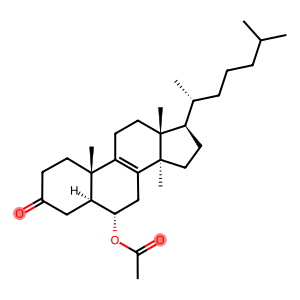 6α-Acetyloxy-14-methyl-5α-cholest-8-en-3-one