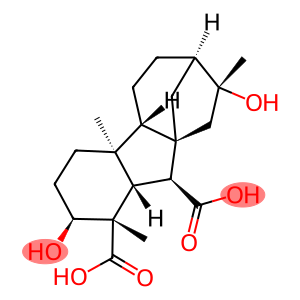 2β,8α-Dihydroxy-1β,4aα,8β-trimethylgibbane-1α,10β-dicarboxylic acid