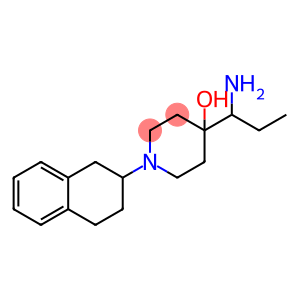 4-Piperidinol, 4-(1-aminopropyl)-1-(1,2,3,4-tetrahydro-2-naphthalenyl)-