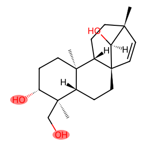 17-Norkaur-15-ene-3,14,18-triol, 13-methyl-, (3α,4β,8β,13β,14S)- (9CI)