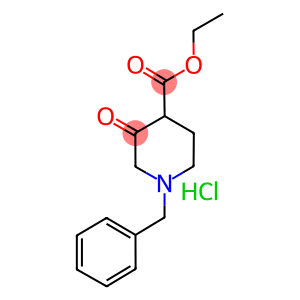 1-benzyl-4-carboethoxy-3-piperidone.HCl