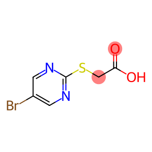 2-(5-bromopyrimidin-2-yl)sulfanylacetic acid
