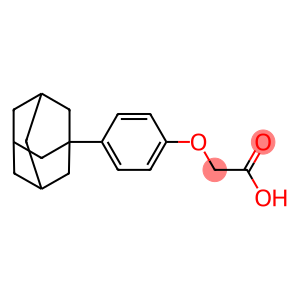 2-[4-(1-adamantyl)phenoxy]ethanoic acid