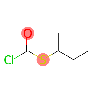 Carbonochloridothioic acid, S-(1-methylpropyl) ester