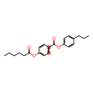 4-propylphenyl 4-[(1-oxohexyl)oxy]benzoate