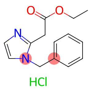 ethyl 2-(1-benzyl-1H-imidazol-2-yl)acetate hydrochloride