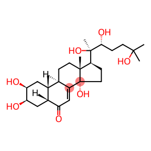 2b,3b,14a,20b,22,25-hexahydroxycholest-7-en-6-one
