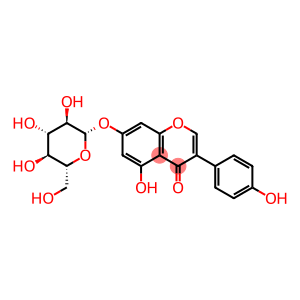5-hydroxy-3-(4-hydroxyphenyl)-4-oxo-4H-chromen-7-yl hexopyranoside