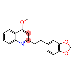 Quinoline, 2-[2-(1,3-benzodioxol-5-yl)ethyl]-4-methoxy-