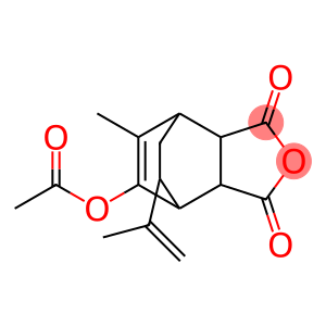 6-Acetyloxy-3a,4,7,7a-tetrahydro-5-methyl-8-(1-methylethenyl)-4,7-ethanoisobenzofuran-1,3-dione