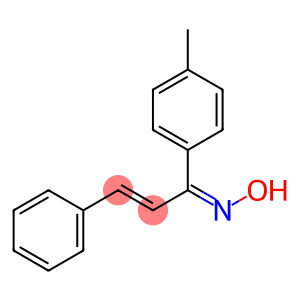 2-Propen-1-one, 1-(4-methylphenyl)-3-phenyl-, oxime, (E,Z)- (9CI)