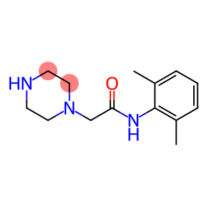 1-[N-(2,6-dimethylphenyl)carbamoylmethyl]piperazine