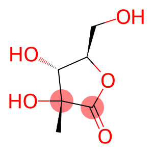 (3R,4R,5R)-3,4-dihydroxy-5-(hydroxymethyl)-3-methyldihydrofuran-2(3H)-one