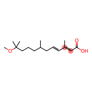 (2E,4E)-(1)-11-Methoxy-3,7,11-trimethyldodeca-2,4-dienoic acid