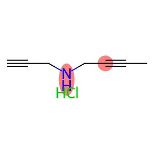 (but-2-yn-1-yl)(prop-2-yn-1-yl)amine hydrochloride