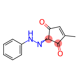 4-Cyclopentene-1,2,3-trione, 4-methyl-, 2-(phenylhydrazone) (9CI)