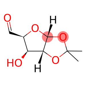1,2-O-isopropylidene- D-xylo-pentadialdo-1,4-furanose