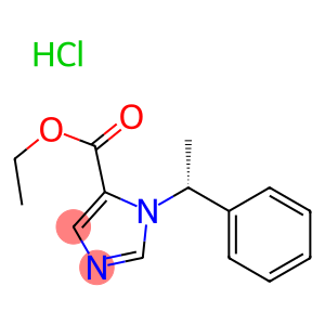 ethyl (R)-1-(1-phenylethyl)-1H-imidazole-5-carboxylate monohydrochloride