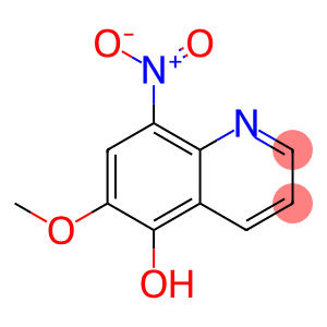 5-Quinolinol,6-methoxy-8-nitro-
