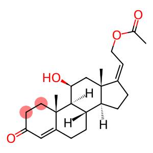 11beta,21-dihydroxypregna-4,17(20)-dien-3-one 21-acetate