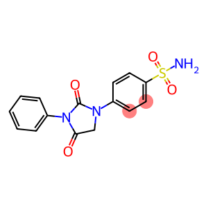Benzenesulfonamide, 4-(2,4-dioxo-3-phenyl-1-imidazolidinyl)-