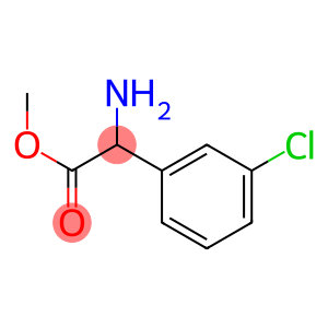 Benzeneacetic acid, α-amino-3-chloro-, methyl ester