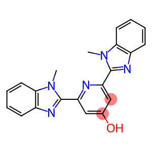 2,6-双(1-甲基-1H-苯并[d]咪唑-2-基)吡啶-4(1H)-酮