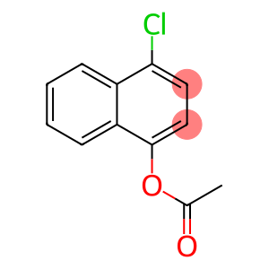 1-Naphthalenol, 4-chloro-, 1-acetate