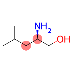 (2R)-1-hydroxy-4-methylpentan-2-aminium