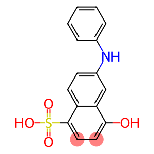 4-hydroxy-6-(phenylamino)naphthalene-1-sulfonic acid