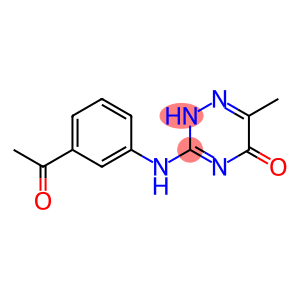 3-(3-acetylanilino)-6-methyl-2H-1,2,4-triazin-5-one