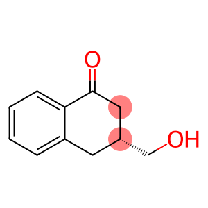 1(2H)-Naphthalenone, 3,4-dihydro-3-(hydroxymethyl)-, (3R)-