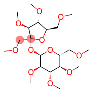 α-D-Glucopyranoside, 1,3,4,6-tetra-O-methyl-β-D-fructofuranosyl 2,3,4,6-tetra-O-methyl-