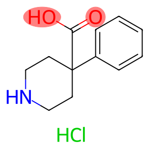 4-Piperidinecarboxylic acid, 4-phenyl-, hydrochloride