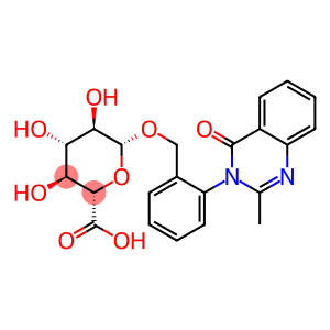 2'-hydroxymethylmethaqualone glucuronide