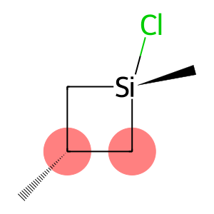 1r-chloro-1,3t-dimethyl-siletane