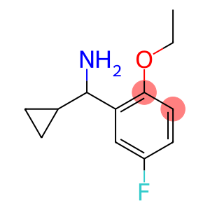 Benzenemethanamine, alpha-cyclopropyl-2-ethoxy-5-fluoro- (9CI)