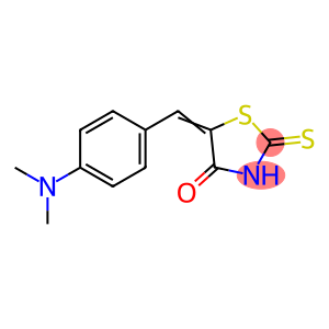 (5Z)-5-[4-(dimethylamino)benzylidene]-2-thioxo-1,3-thiazolidin-4-one
