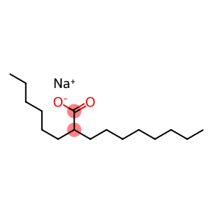 2-Hexyldecanoic acid sodium salt