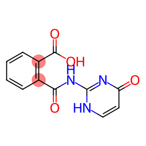 Benzoic acid, 2-[[(1,4-dihydro-4-oxo-2-pyrimidinyl)amino]carbonyl]- (9CI)