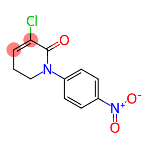 2(1H)-Pyridinone, 3-chloro-5,6-dihydro-1-(4-nitrophenyl)-