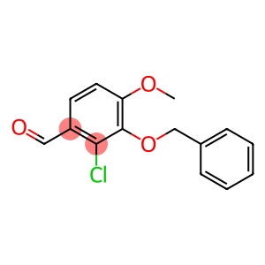Benzaldehyde, 2-chloro-4-methoxy-3-(phenylmethoxy)-