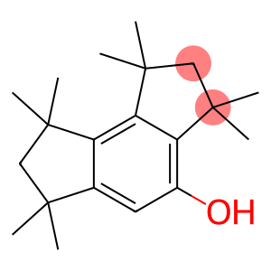 1,2,3,6,7,8-hexahydro-1,1,3,3,6,6,8,8-octamethyl-as-indacen-4-ol