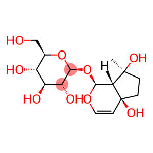 β-D-Glucopyranoside, (1S,4aS,7S,7aR)-1,4a,5,6,7,7a-hexahydro-4a,7-dihydroxy-7-methylcyclopenta[c]pyran-1-yl