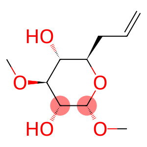 alpha-D-gluco-Oct-7-enopyranoside, methyl 6,7,8-trideoxy-3-O-methyl- (9CI)