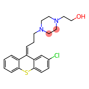 4-[3-[(Z)-2-Chloro-9H-thioxanthen-9-ylidene]propyl]-1-piperazineethanol