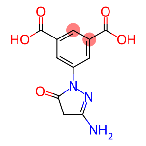 5-(3-Amino-5-oxo-4,5-dihydro-1H-pyrazol-1-yl)isophthalic acid