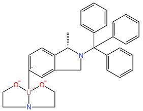 (1S)-5-(1,3,6,2-dioxazaborocan-2-yl)-1-methyl-2-(triphenylmethyl)-2,3-dihydro-1H-isoindole